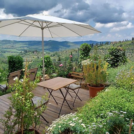 B&B Panoramic Greve in Chianti Exterior foto