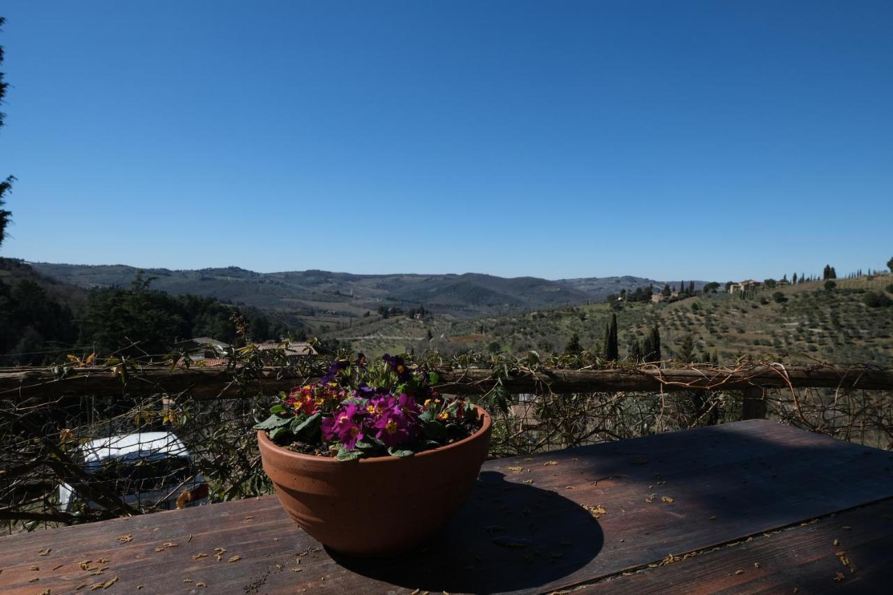 B&B Panoramic Greve in Chianti Exterior foto
