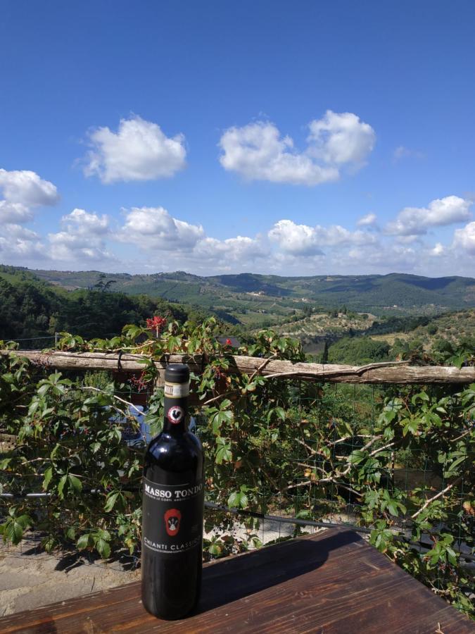 B&B Panoramic Greve in Chianti Exterior foto