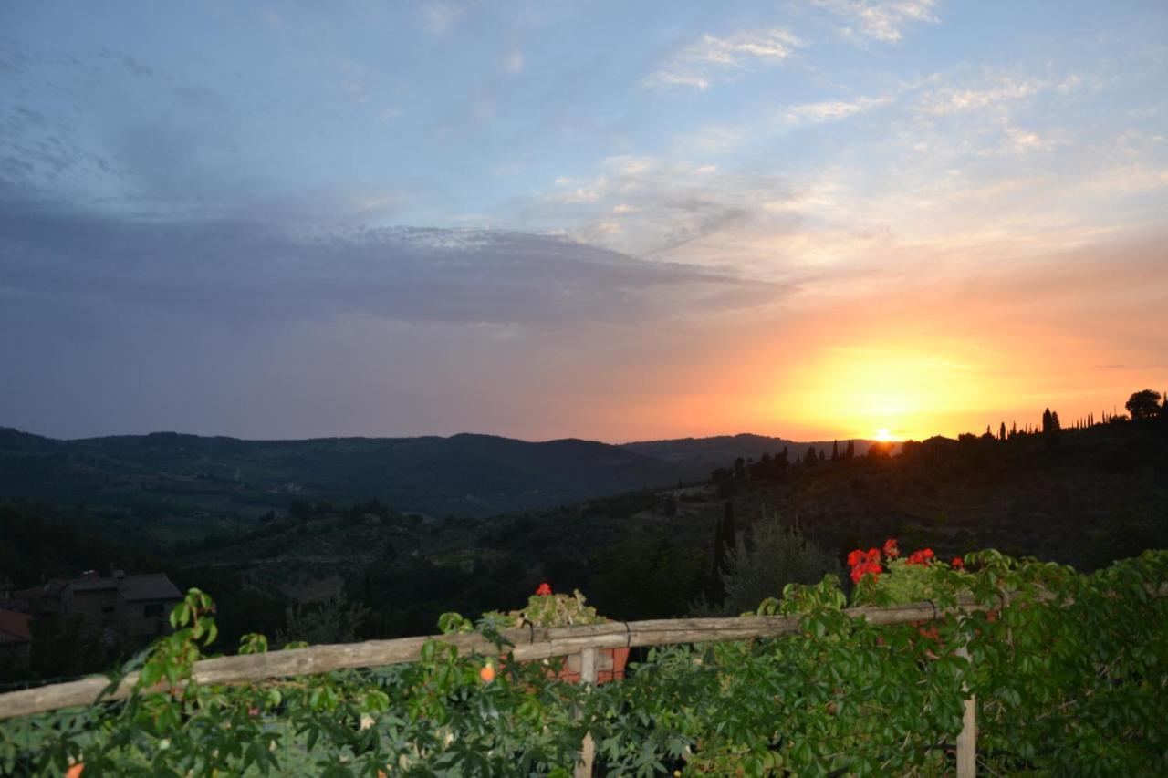 B&B Panoramic Greve in Chianti Exterior foto